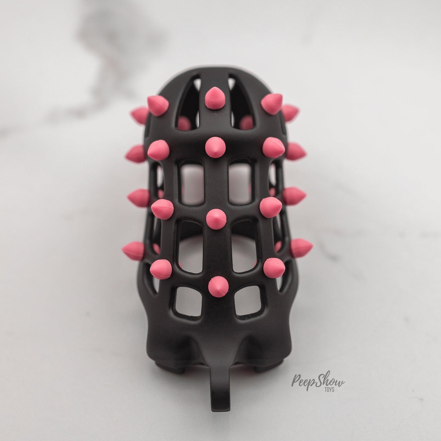 FlexiSpike by CellMate™ Chastity Cage with Reversible Silicone Spikes