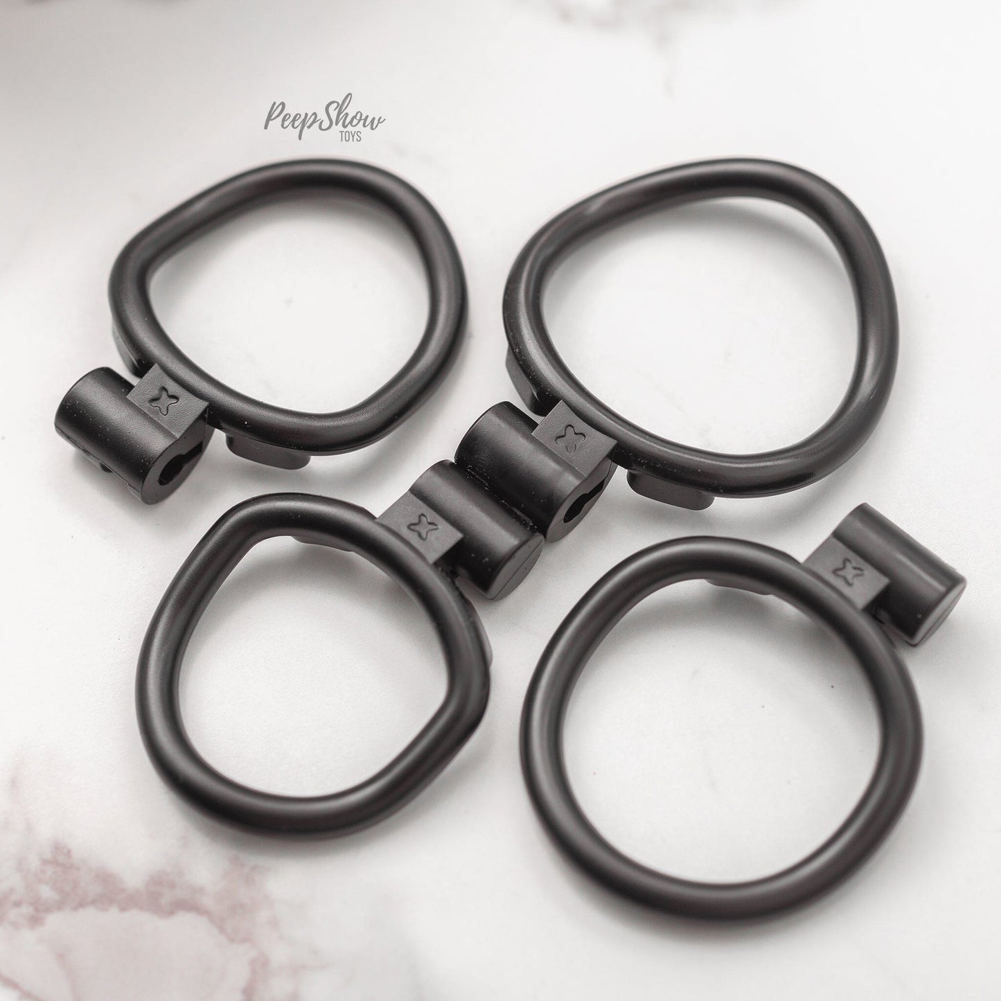 FlexiSpike by CellMate™ Chastity Cage with Reversible Silicone Spikes