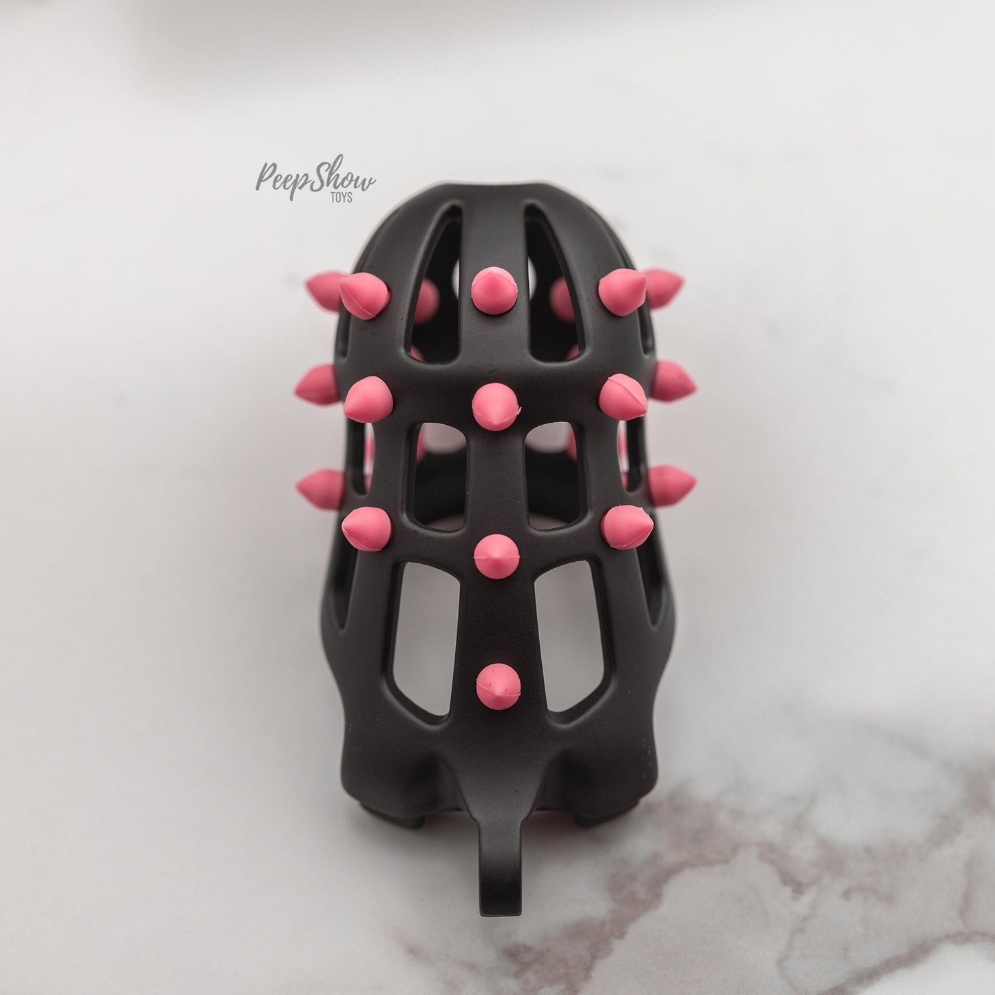 FlexiSpike by CellMate™ Chastity Cage with Reversible Silicone Spikes