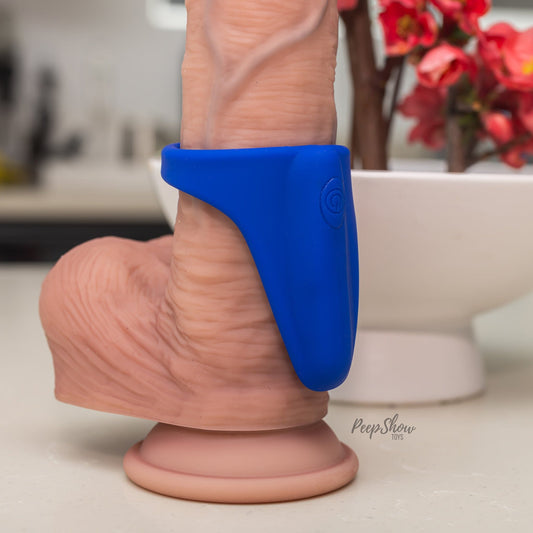 Admiral Soft-Silicone Vibrating Perineum Massager & Ring