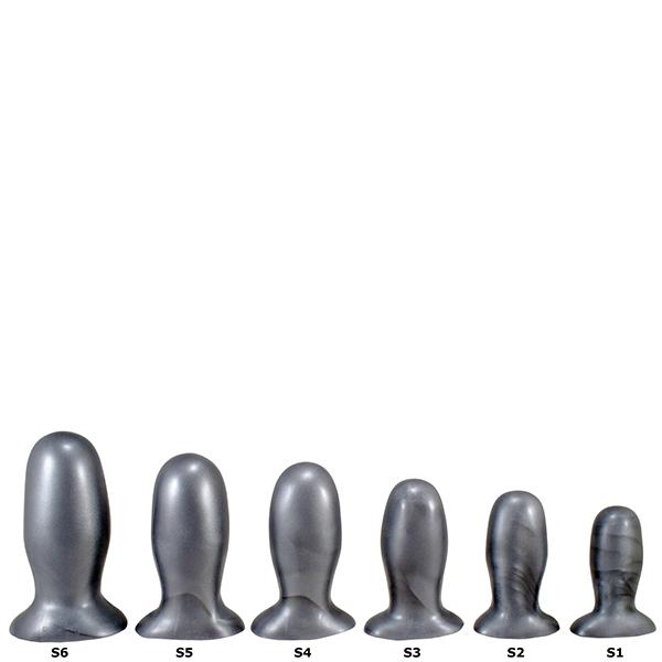 SquarePegToys® Blunt Plug SuperSoft Anal Stretching Plugs 10 Sizes
