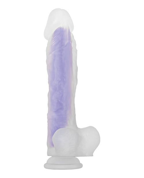 Evolved Luminous Stud Large Glow in the Dark Dildo, Dual-Density Silicone