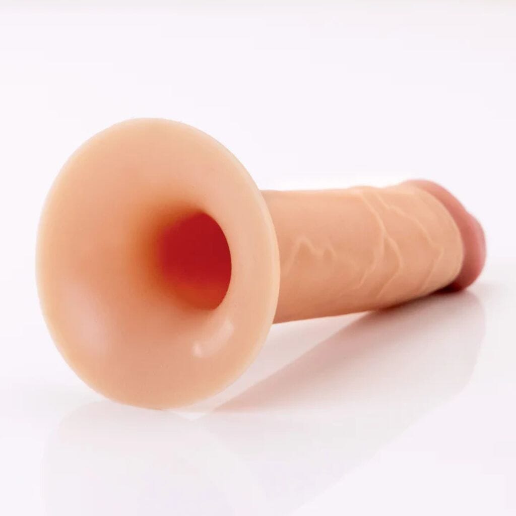 Fantasy Xtensions 7-Inch Hollow Silicone Strap-On - Fits over Soft or Hard Penis