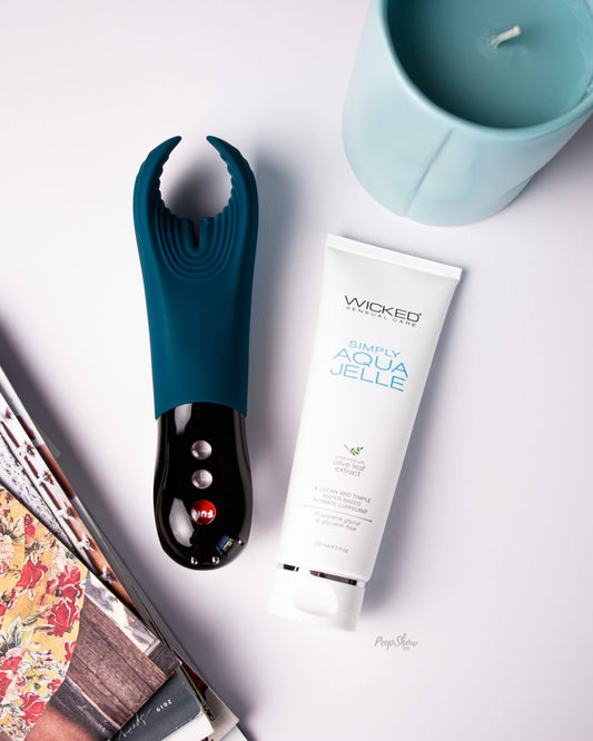 Fun Factory Manta Penis Vibrator + Free Aqua Jelle Lube Bundle