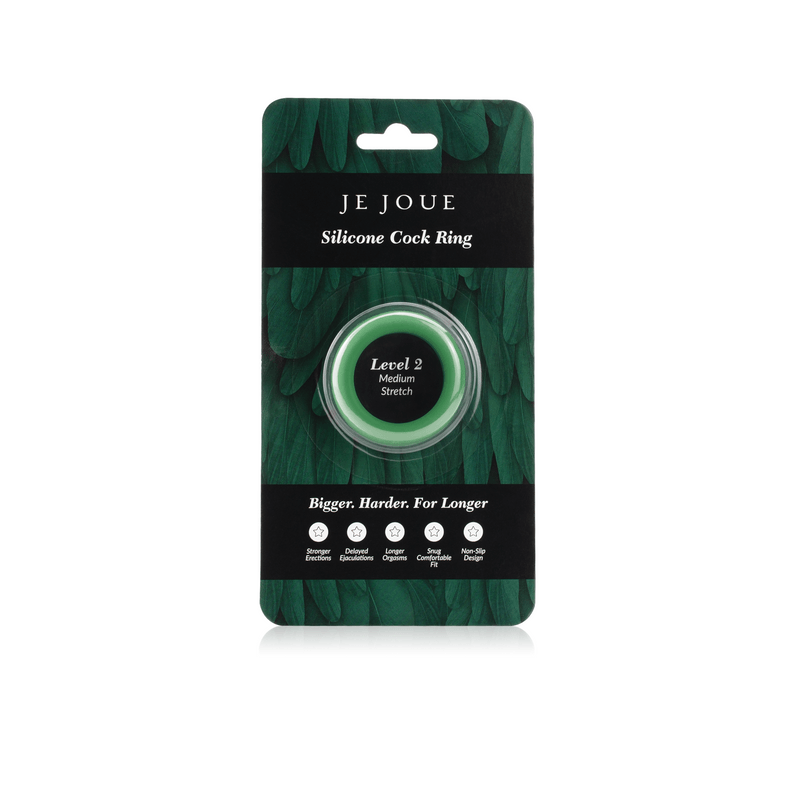 Silicone "Medium Stretch" Cock Ring by Je Joue