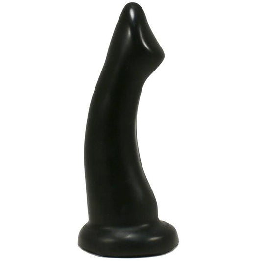 SquarePegToys® Little Demon Firmer Black Silicone Dildo / Anal Plug