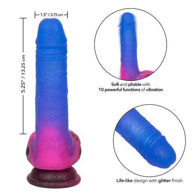Ombré Hombre Vibrating Dildo with Suction Cup