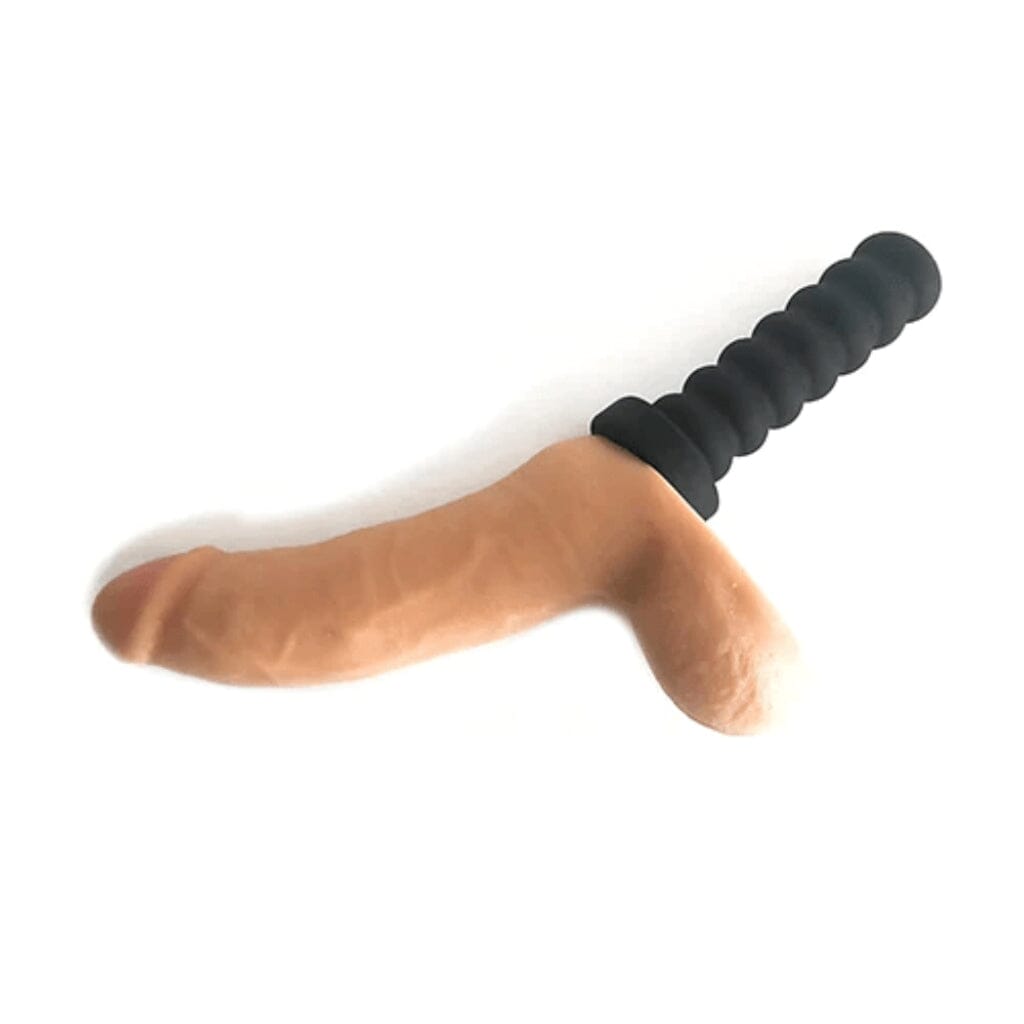 Rascal Jocks 7.5" Silicone Dildo with Handle & Suction Cup