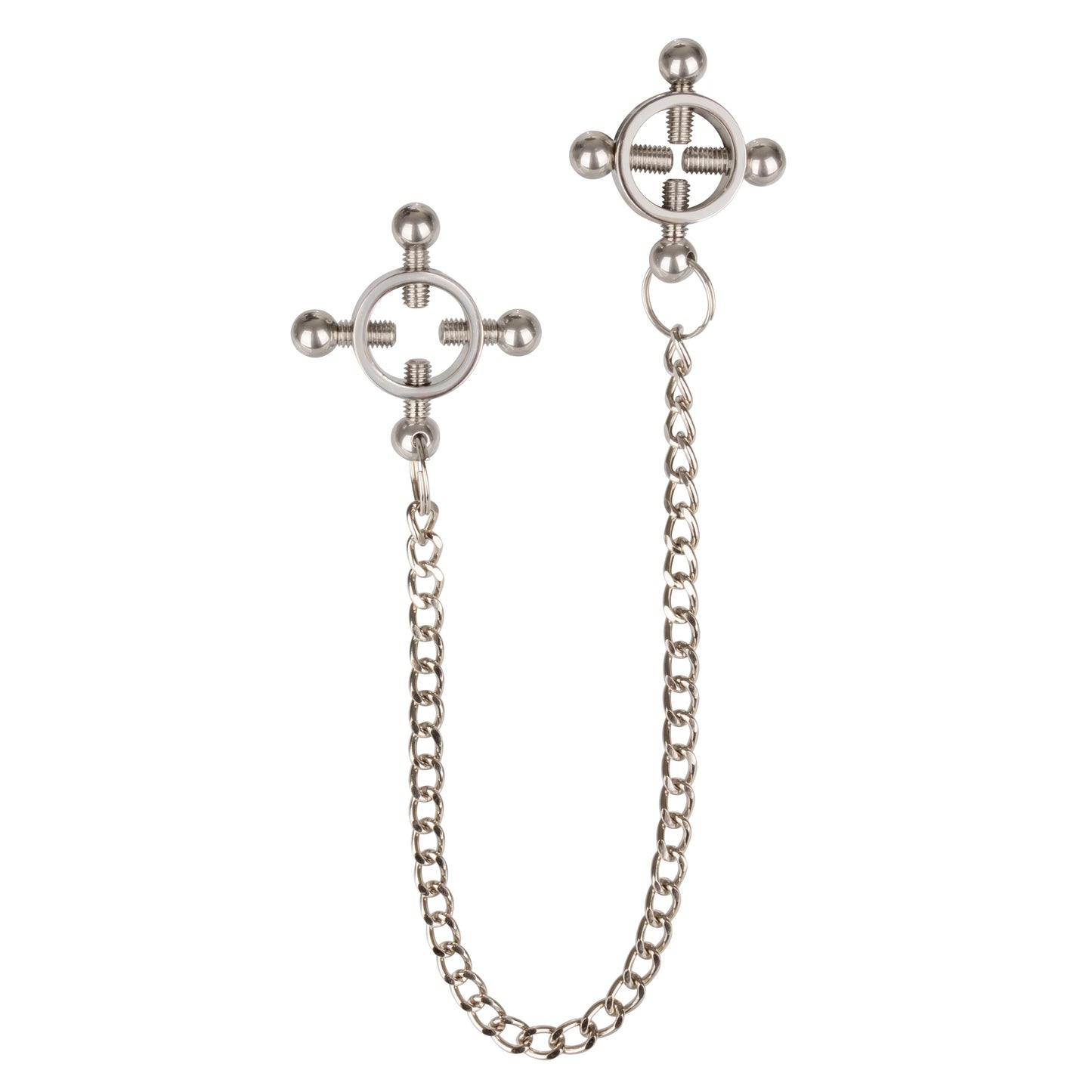 Nipple Grips Rings with Chain