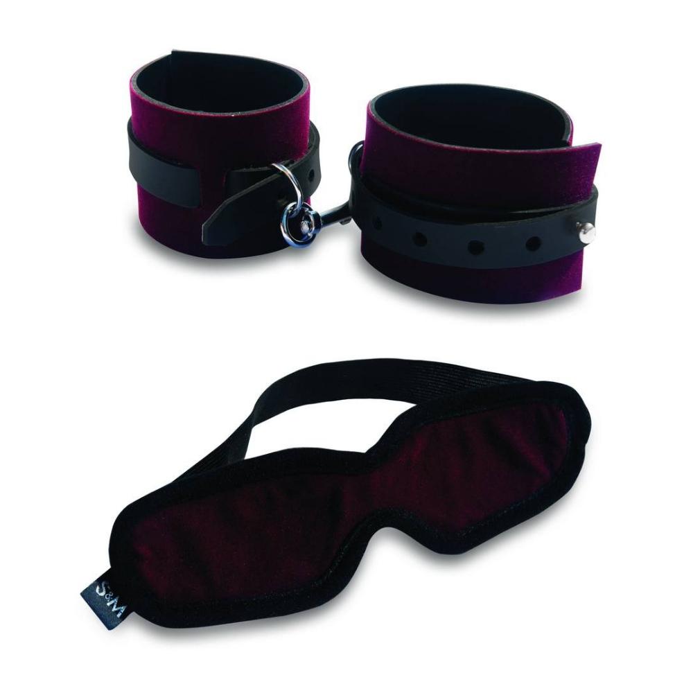 Sportsheets Enchanted Kit Bondage Cuffs and Blindfold Set