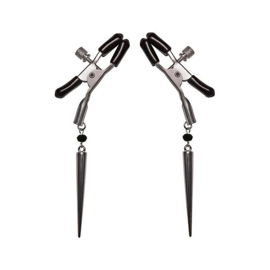 Sexperiments Silver Spears Nipple Clips by Sportsheets