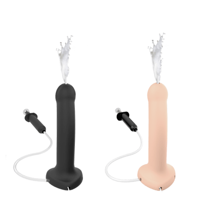 Soft-Silicone Squirting Cum Dildo by Strap-On-Me