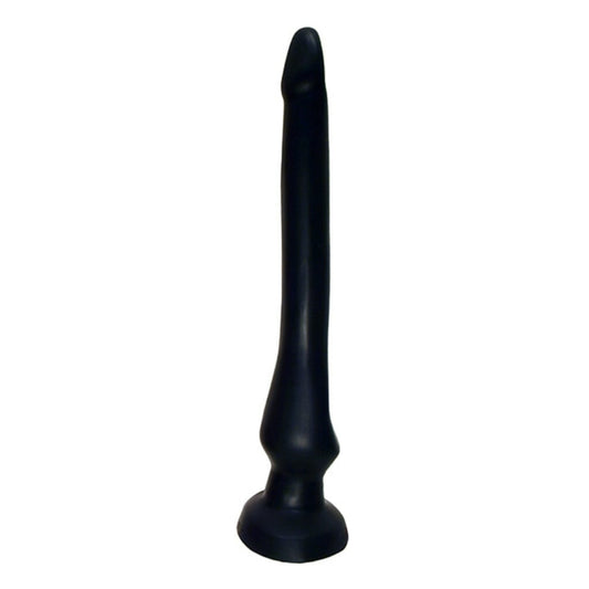 SquarePegToys® The Slim Plugged - Firmer Black Deep-Throat Plug