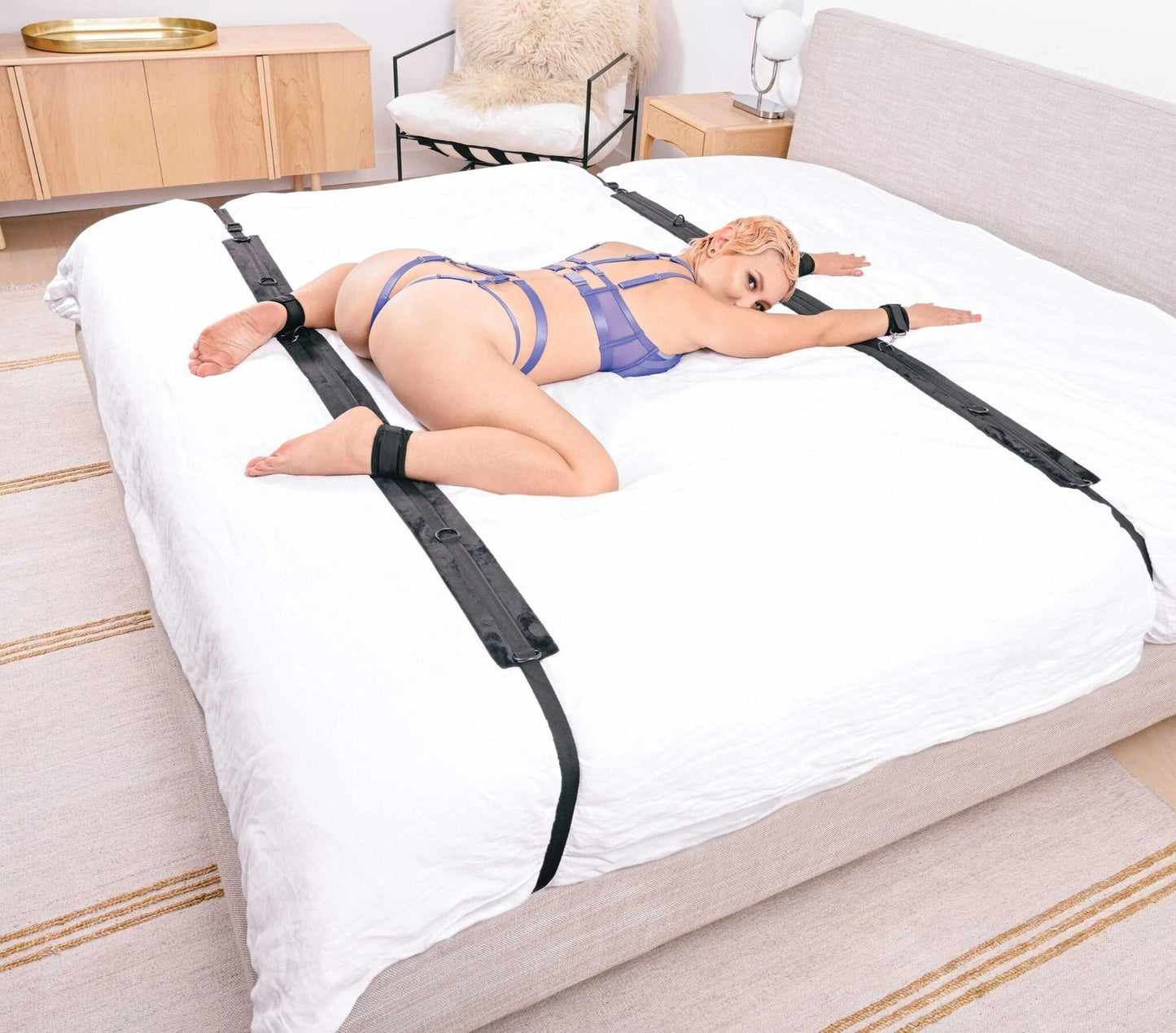 No Matter Where Restraint System - Over-the-bed or door bondage kit