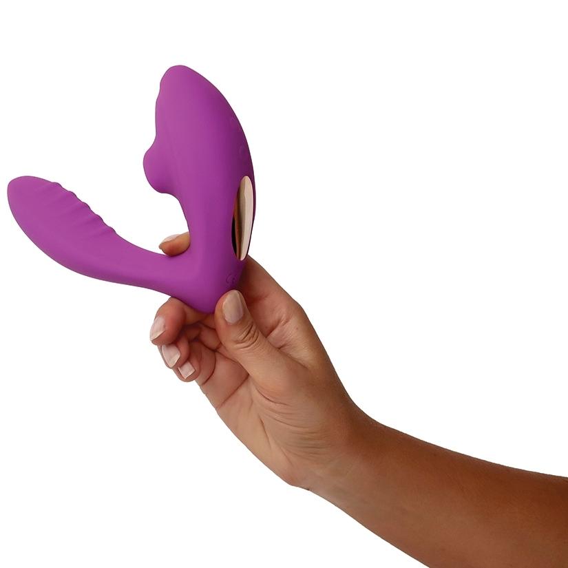 Voodoo Beso Plus Clitoral Sucking Vibrator with G-Spot Stimulation