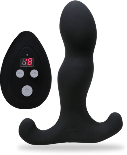 Aneros Vice 2 Vibrating Dual Motor Prostate Massager with Remote Control