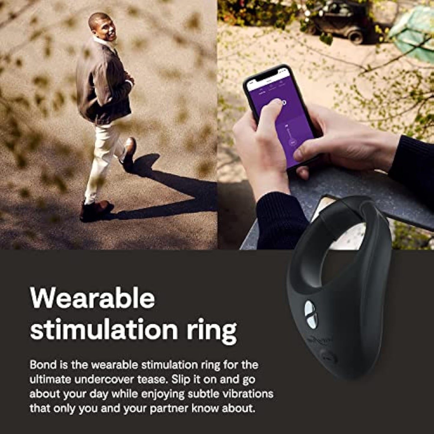 We-Vibe Bond Wearable Cock Ring Vibrator Sex Toy Vibrating Penis Ring