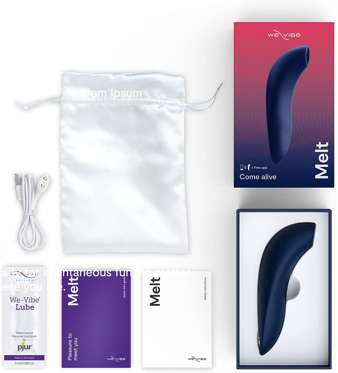 We-Vibe Melt Clitoris Vibrator Clitoral Stimulator