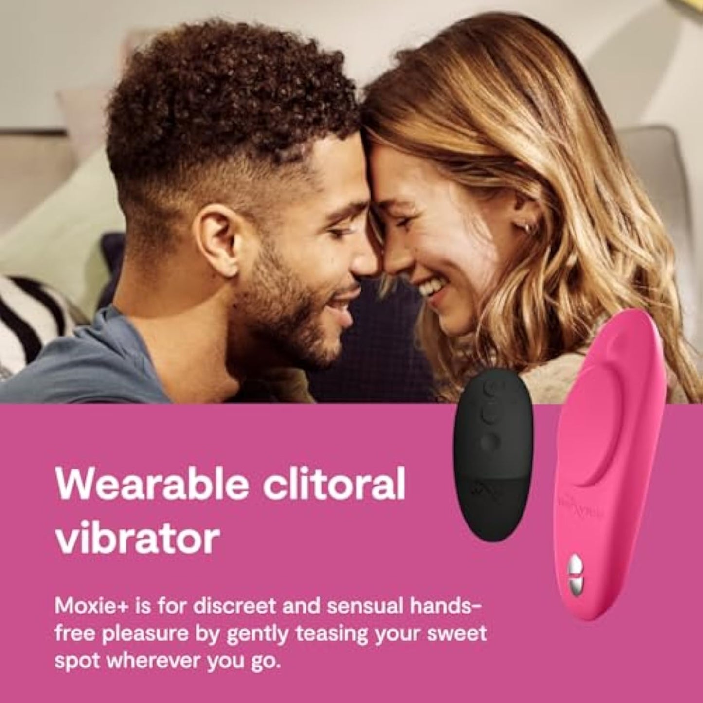 We-Vibe Moxie Wearable Lay On Panty Vibrator