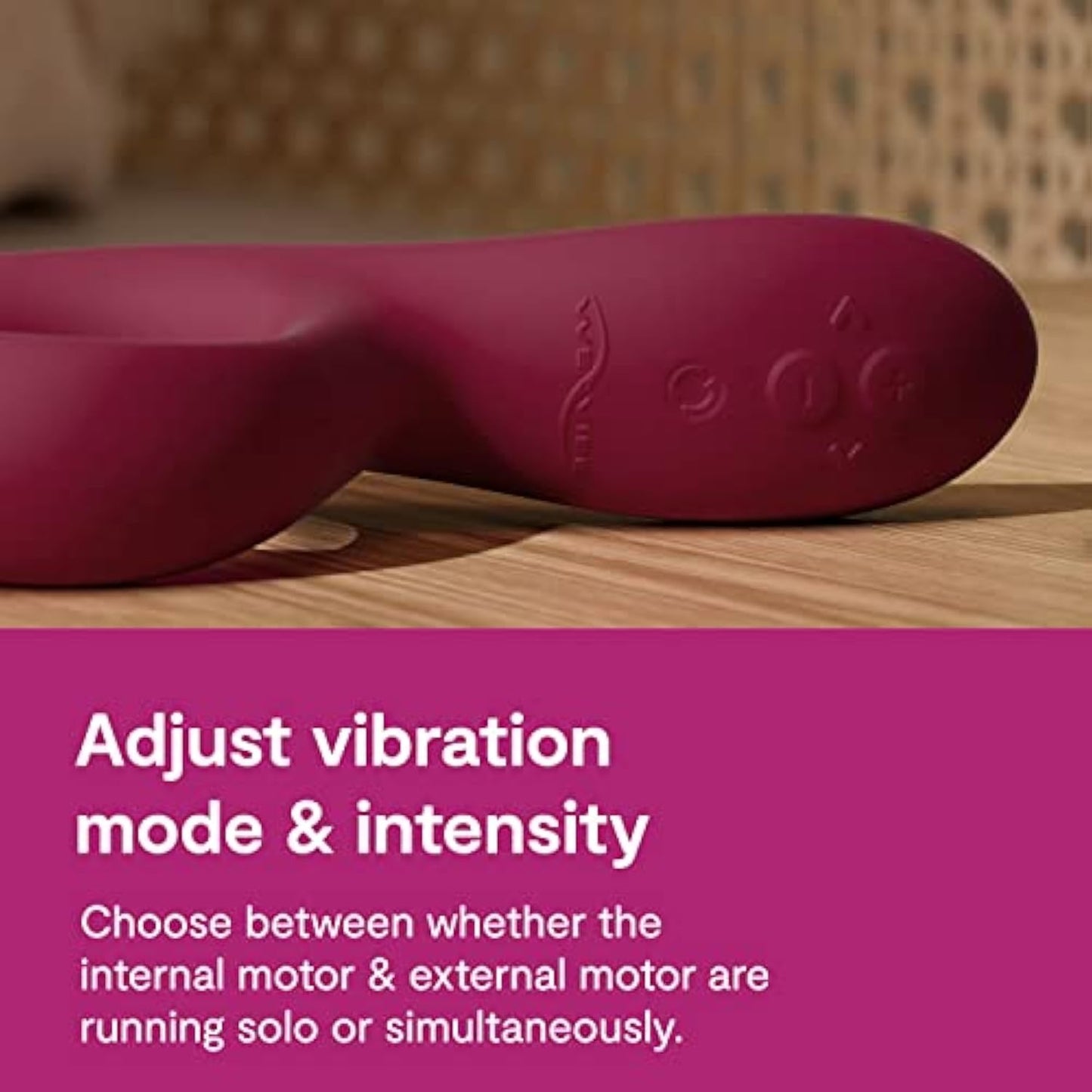 We-Vibe Nova 2 Dual Rabbit Vibrator for Women