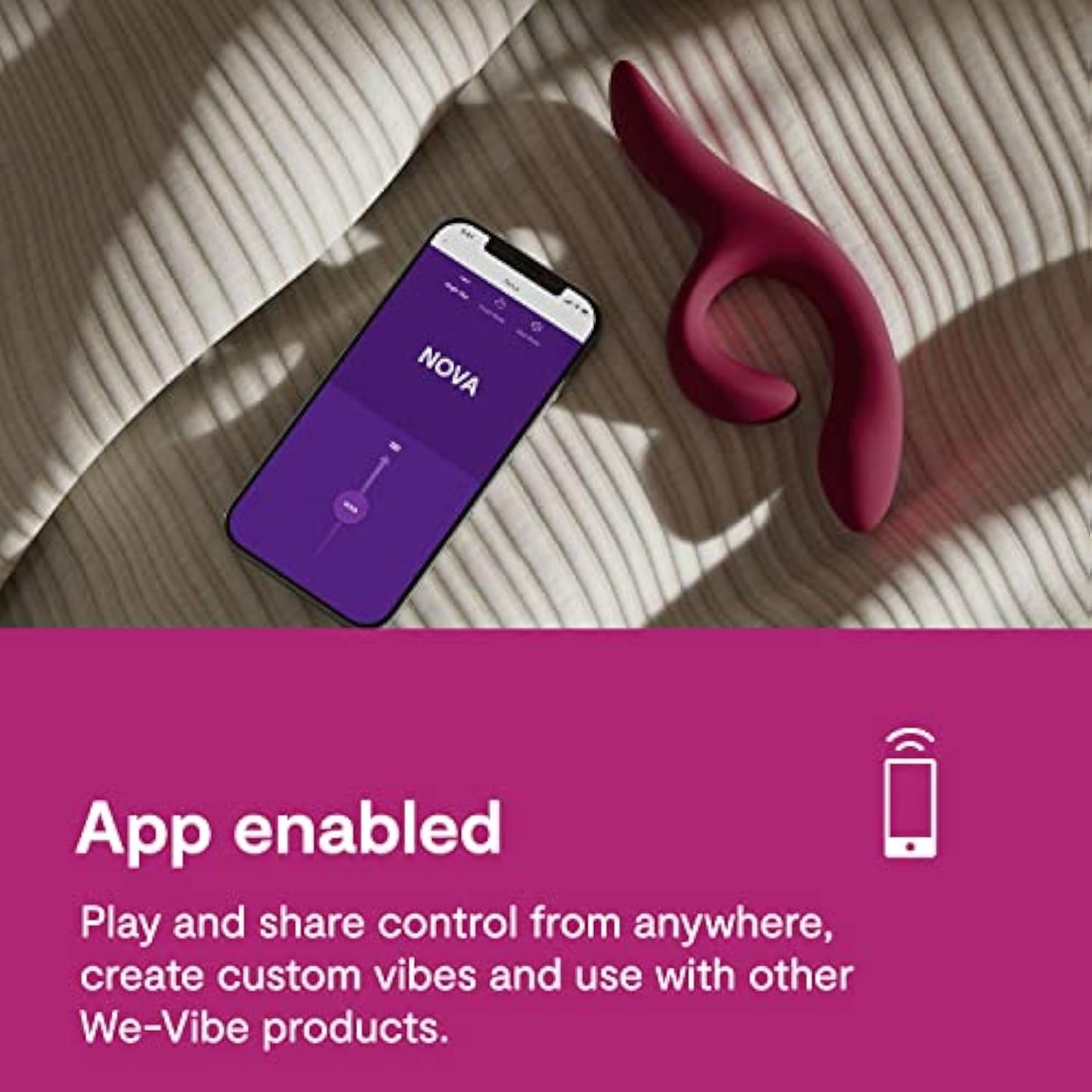 We-Vibe Nova 2 Dual Rabbit Vibrator for Women