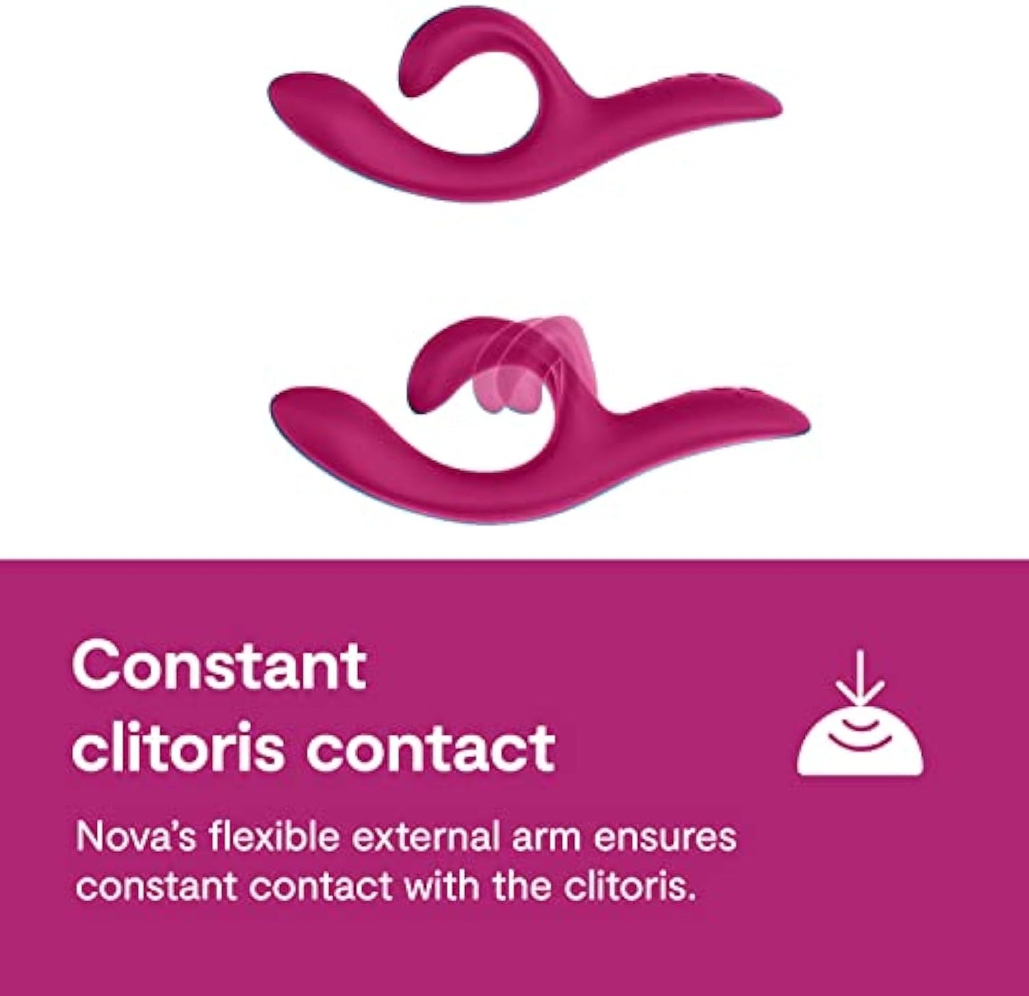 We-Vibe Nova 2 Dual Rabbit Vibrator for Women