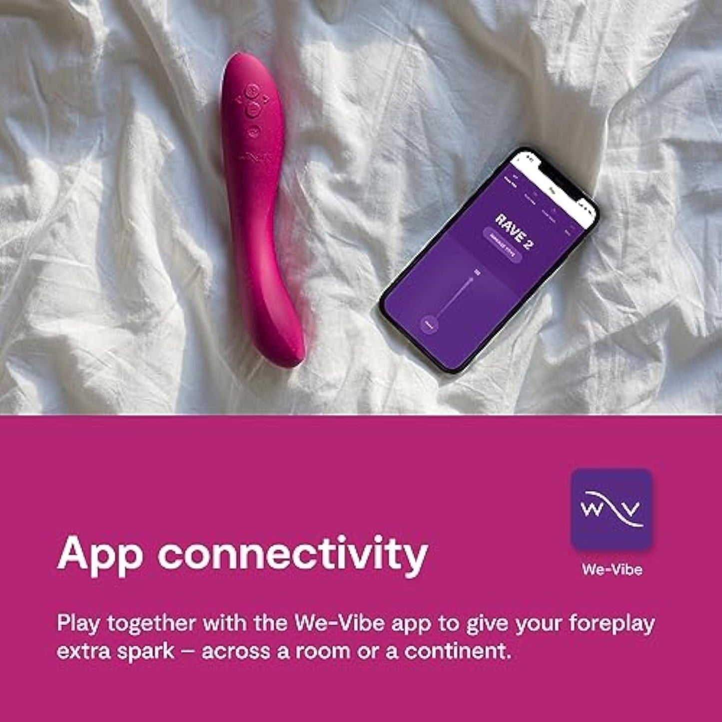 We-Vibe Rave 2 G Spot Vibrator App Controlled