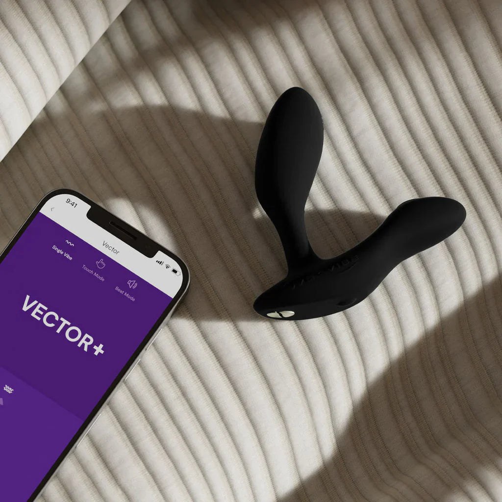 2x Prostate Bundle - We-Vibe Vector Vibrator + Charlie Horse Firmer Massager
