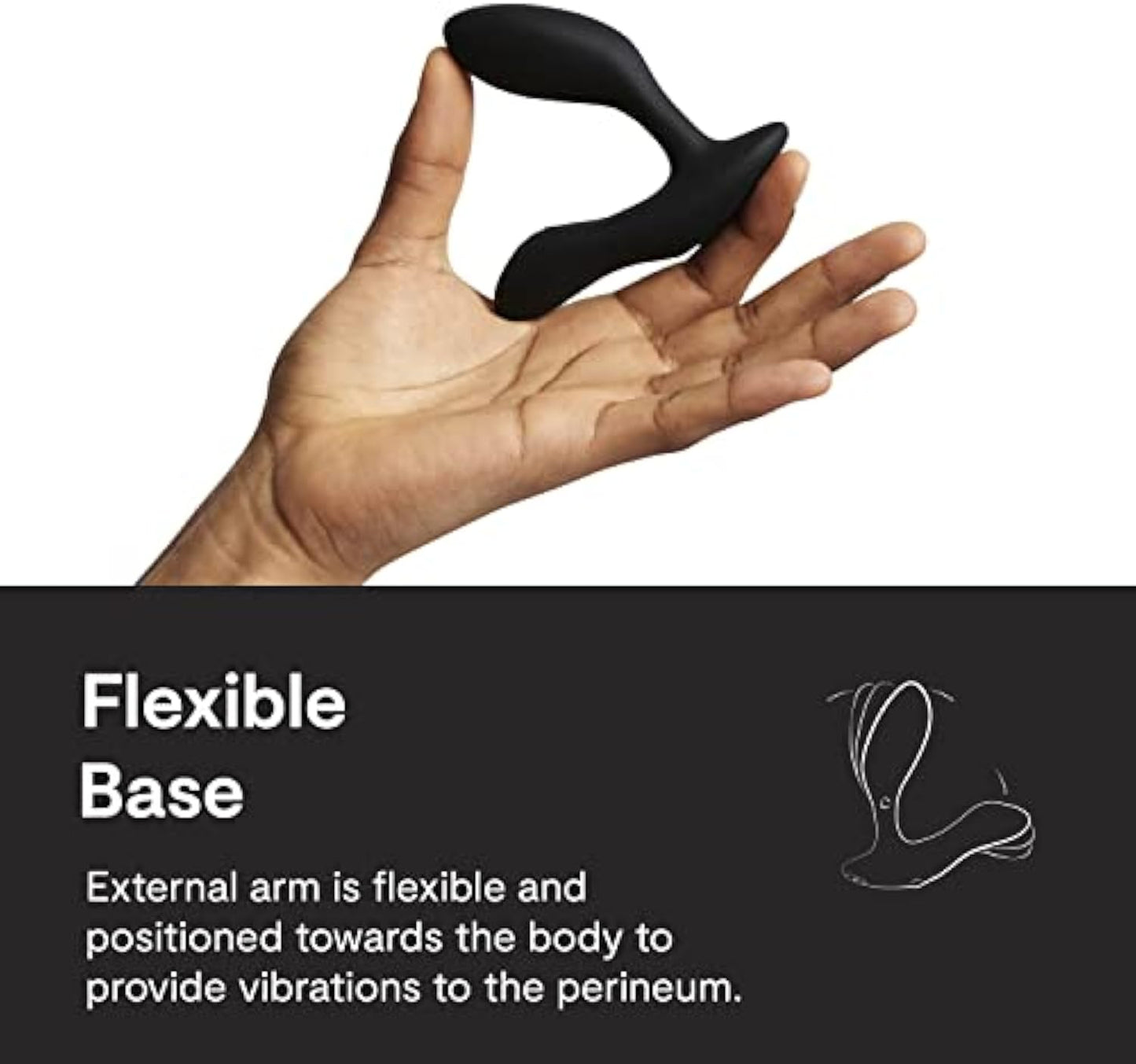 We-Vibe Vector+ Vibrating Butt Plug Adult Sex Toy