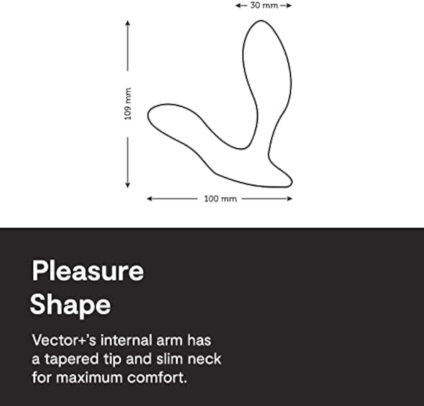 We-Vibe Vector+ Vibrating Butt Plug Adult Sex Toy