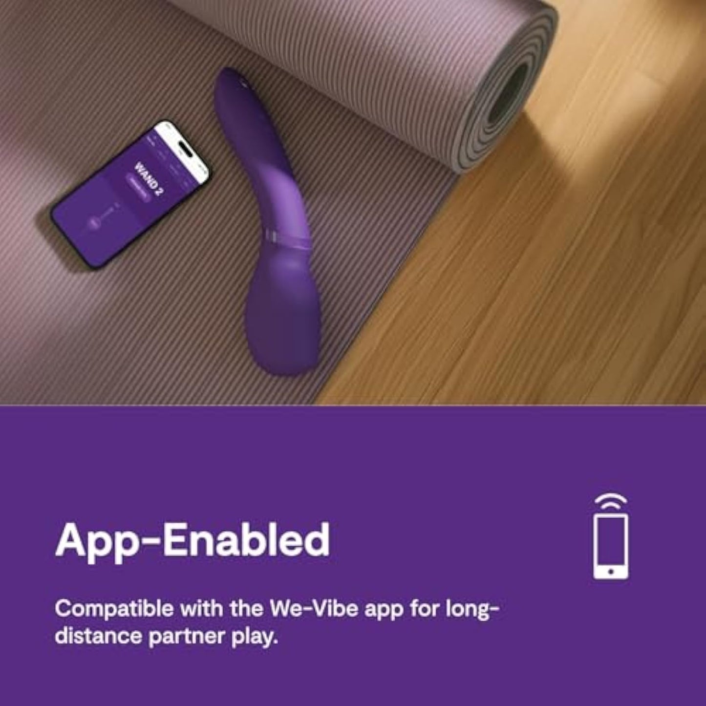 We-Vibe Wand 2 Personal Massager Vibrator App Controlled G-Spot Stimulator Vibrator Dildo Adult Sex Toy for Women Female
