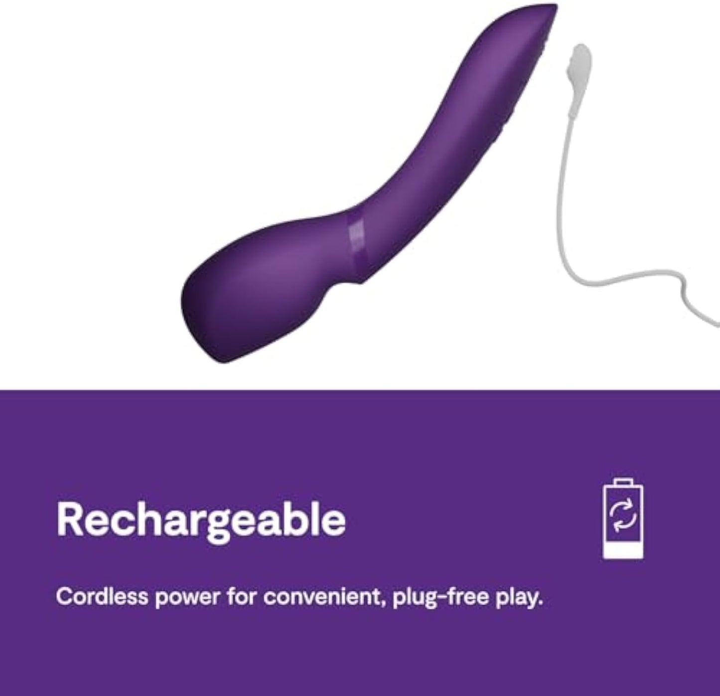 We-Vibe Wand 2 Personal Massager Vibrator App Controlled G-Spot Stimulator Vibrator Dildo Adult Sex Toy for Women Female
