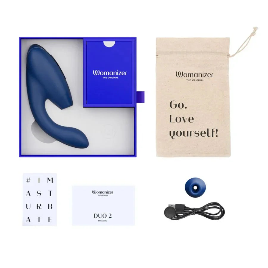Womanizer Duo 2 - Air-Pulse Dual-Stimulating Vibrator