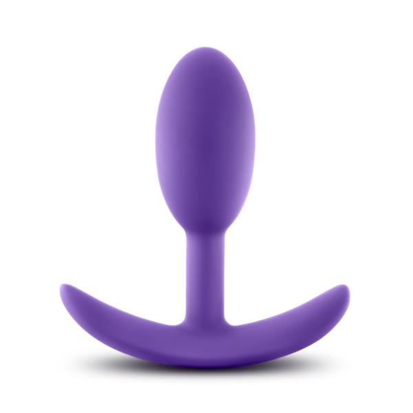 Blush Luxe Wearable Vibra Slim Silicone Butt Plugs, Small & Medium