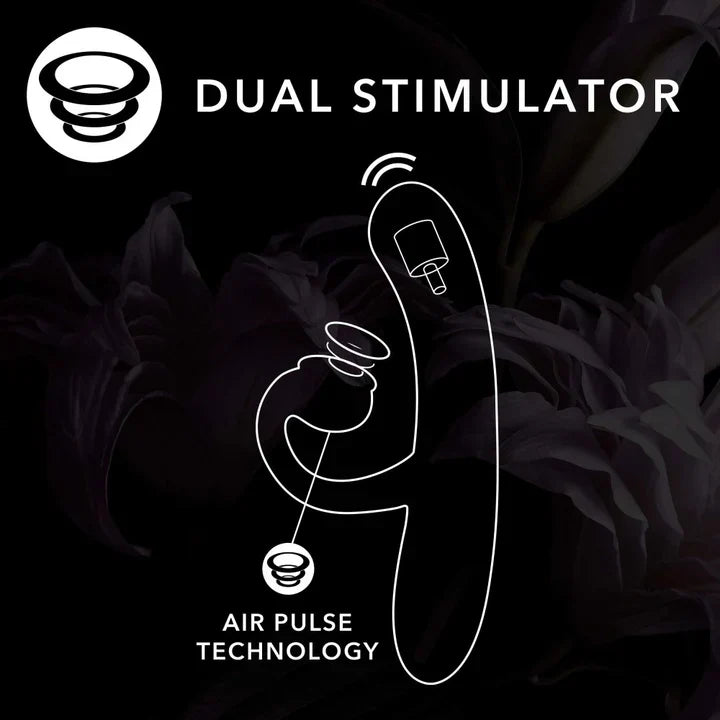 Hop Oh Bunny - Air Pulse Rabbit Vibrator with Bendable Clitoral Arm