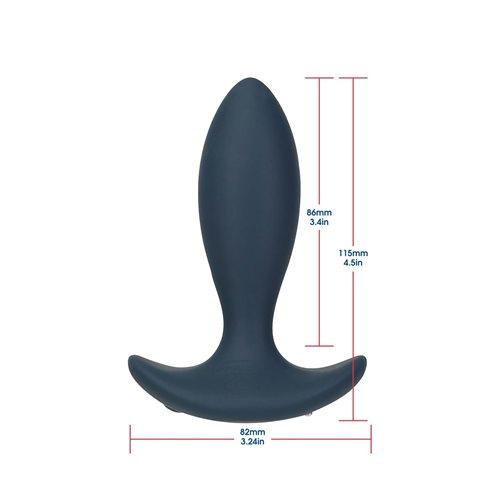 Lux Active Throb Thrusting Butt Plug with Remote Control
