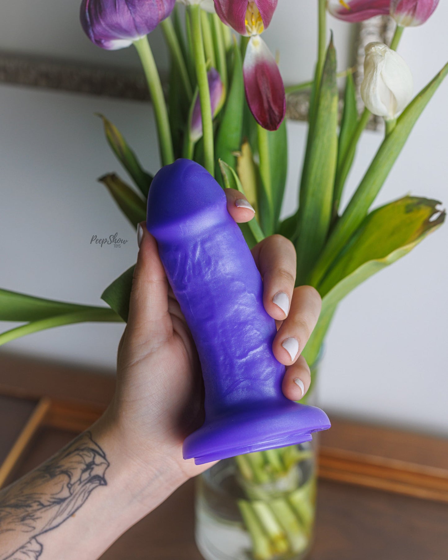 SquarePegToys® Nathan Firmer Silicone Dildo