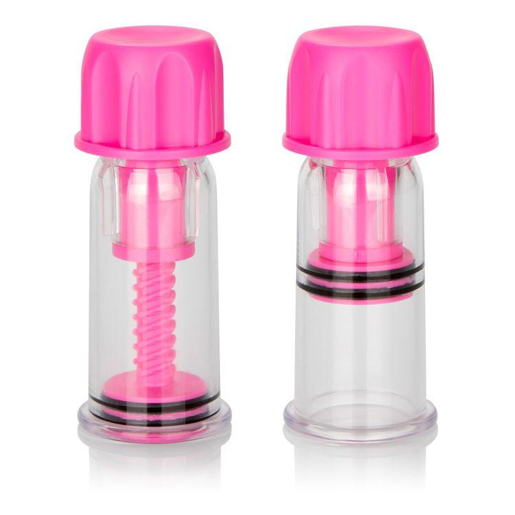 CalExotics Nipple Play Vacuum Twist Nipple Suckers